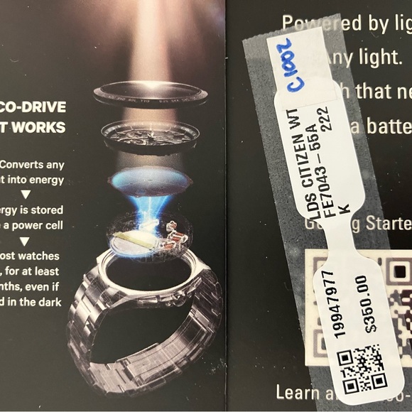 Men’s citizen eco drive 200m diving watch - Picture 9 of 9